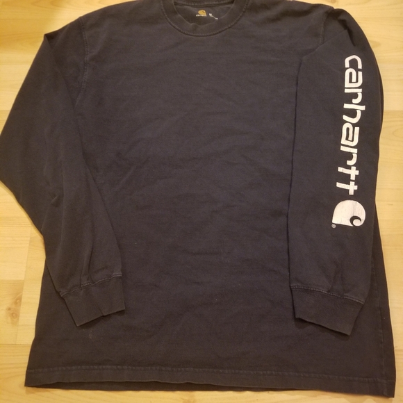 Carhartt Other - Mens Carhartt Long Sleeve Shirt Size M Blue